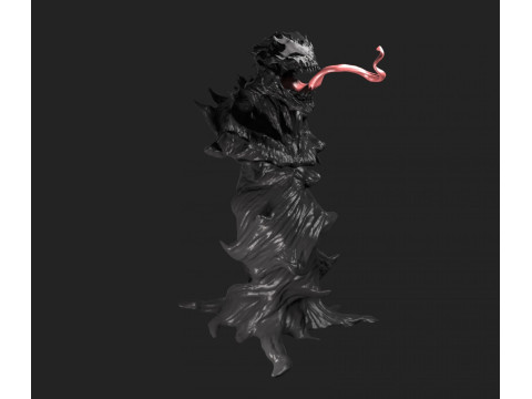 Symbiote Statue 3D 打印模型