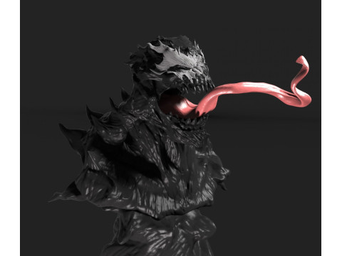 Symbiote Statue 3D 打印模型