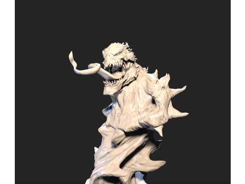 Symbiote Statue 3D 打印模型