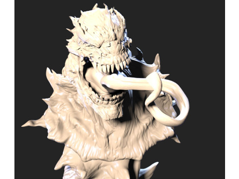 Symbiote Statue 3D 打印模型