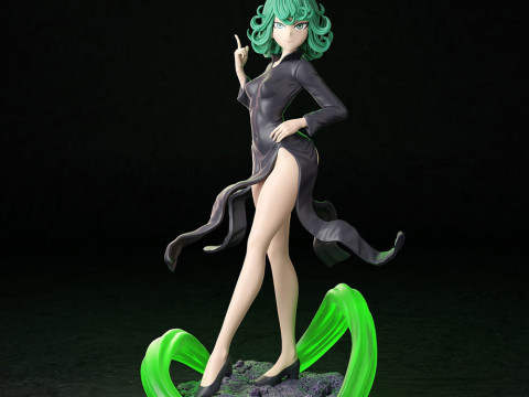 Tatsumaki - One Punch Man 3D-Druckmodell