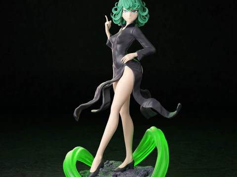Tatsumaki &ndash; Człowiek jednego ciosu Model do druku 3D