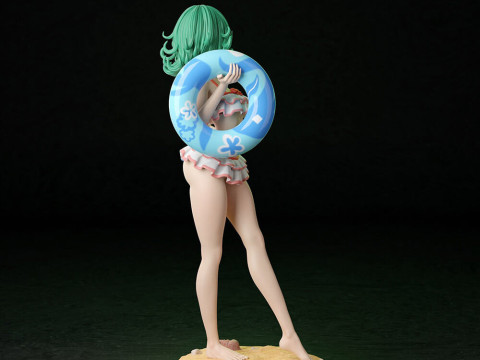 Tatsumaki - One Punch Man 3D Принт Модель