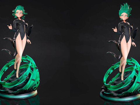 Tatsumaki - One Punch Man 3D Принт Модель