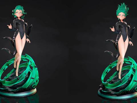 Tatsumaki - One Punch Man 3D Print Model