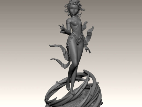 Tatsumaki - One Punch Man 3D Принт Модель