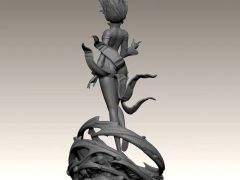Tatsumaki - One Punch Man 3D Print Model