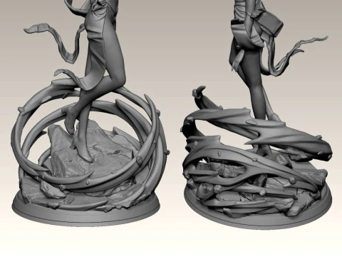 Tatsumaki - One Punch Man 3D Print Model