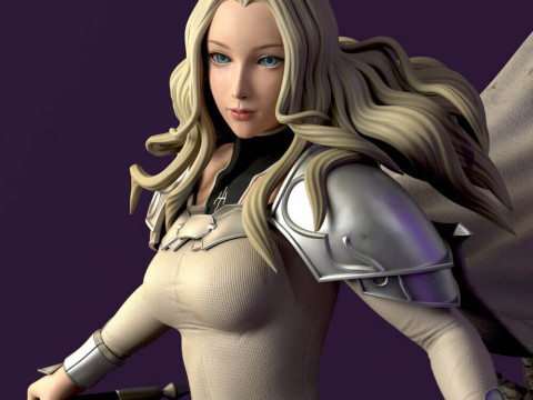 Teresa - Claymore 3D 打印模型