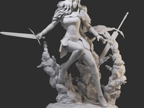 Teresa - Claymore 3D 打印模型