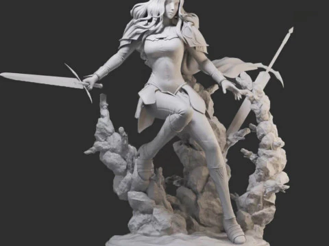 Teresa - Claymore 3D Print Model