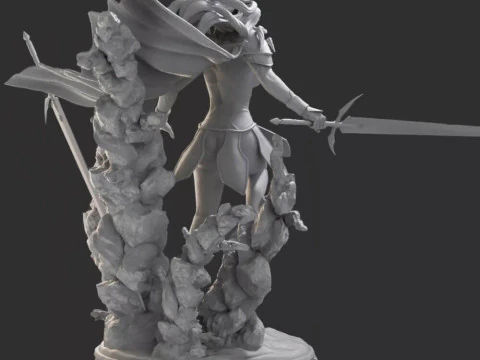 Teresa - Claymore 3D Print Model