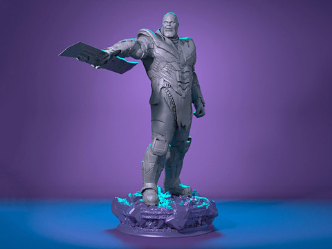 Thanos Endgame 3D 打印模型