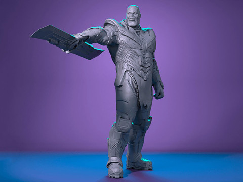 Thanos Endgame 3D 打印模型