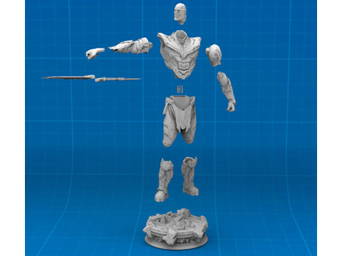 Thanos Endgame 3D 打印模型