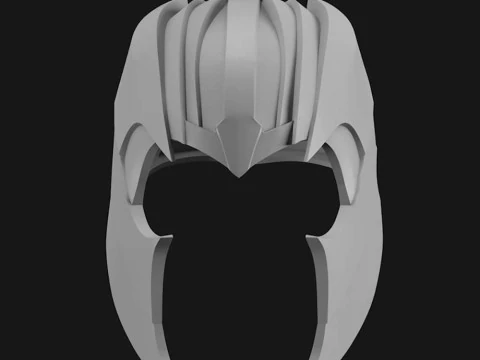 サノスのヘルメット 3Dプリントモデル