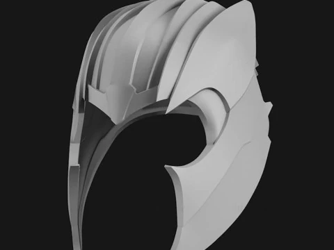 サノスのヘルメット 3Dプリントモデル