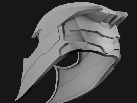 Thanos Helmet Modelo de impresión 3D
