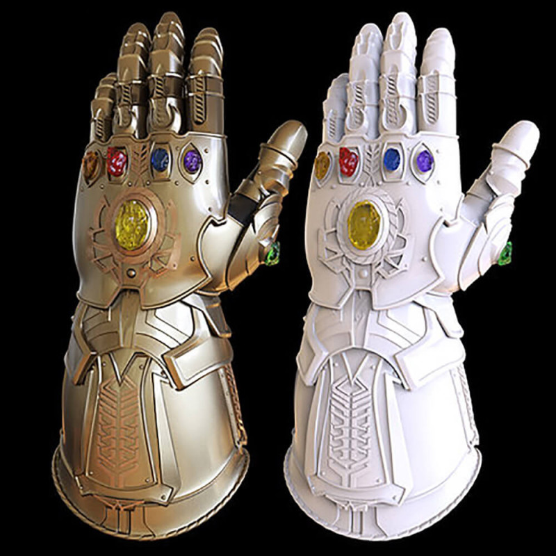 Thanos Infinity Gauntlet 3D-printmodel .c4d .max .obj .3ds .fbx .stl .blend 