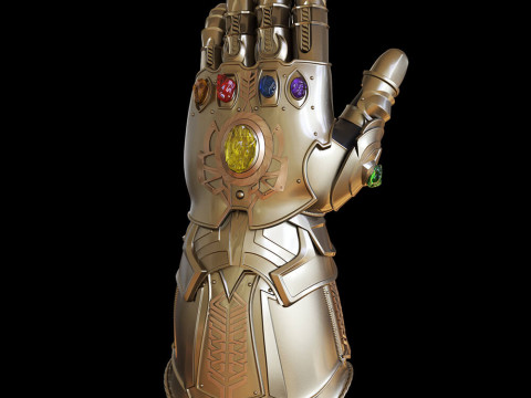 Thanos Infinity Gauntlet 3D-printmodel