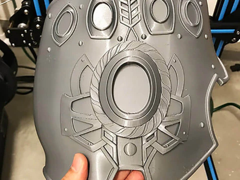 Gant de l'infini Thanos Modèles 3D en vedette