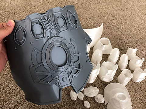 Thanos Infinity Gauntlet 3D-printmodel
