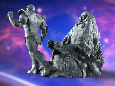 Thanos Statues Model Cetak 3D