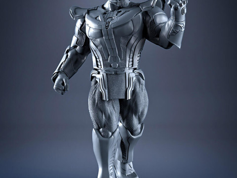 Thanos Statues Model Cetak 3D