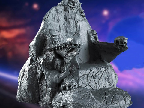 Thanos Statues Model Cetak 3D