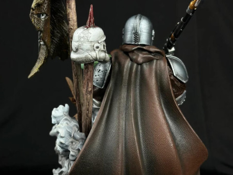 The Mandalorian and Grogu 3D प्रिंट मॉडल