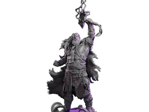 Thor God of Thunder 3Dプリントモデル