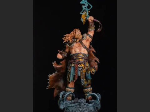 Thor God of Thunder 3Dプリントモデル