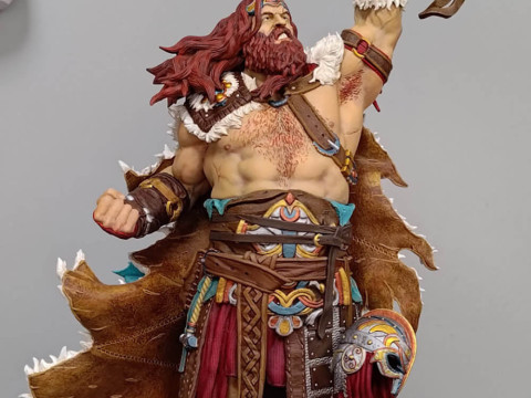 Thor God of Thunder 3Dプリントモデル