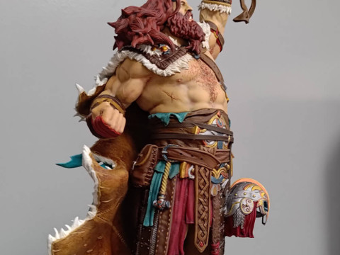 Thor God of Thunder 3Dプリントモデル