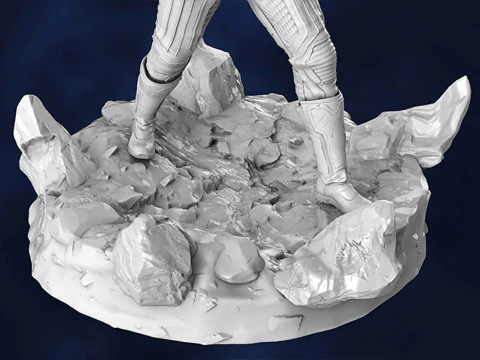 Thor With Stormbreaker 3D Print Model