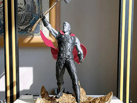 Thor With Stormbreaker 3D Print Model