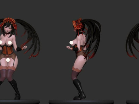 Tokisaki Kurumi From Date A Live 3D Print Model