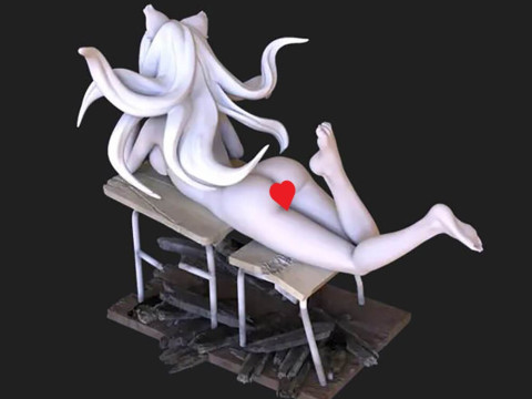 Tsubasa Hanekawa 3D Print Model