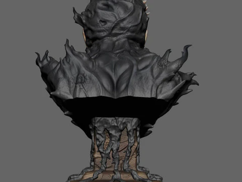 Venom - Tom Hardy Bust 3D Print Model