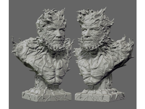 Venom - Tom Hardy Bust 3D Baskı Modeli