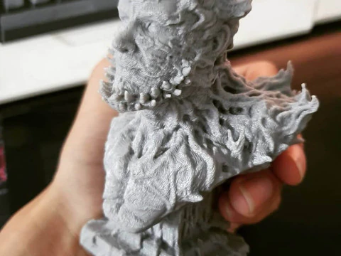 Venom - Tom Hardy Bust 3D Print Model