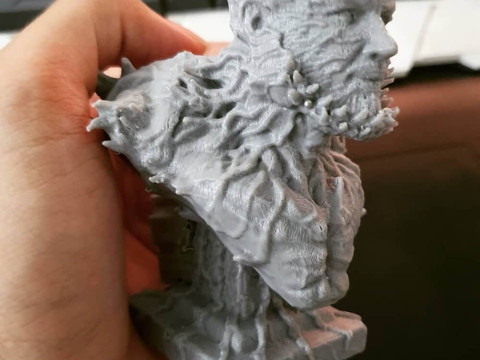 Venom - Tom Hardy Bust 3D Baskı Modeli