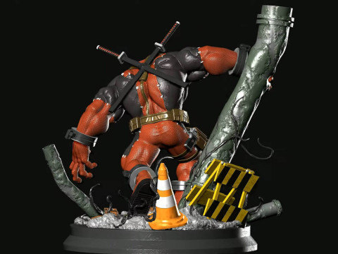 Venompool Statues 3D printmodel