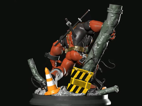 Venompool Statues 3D Print Model