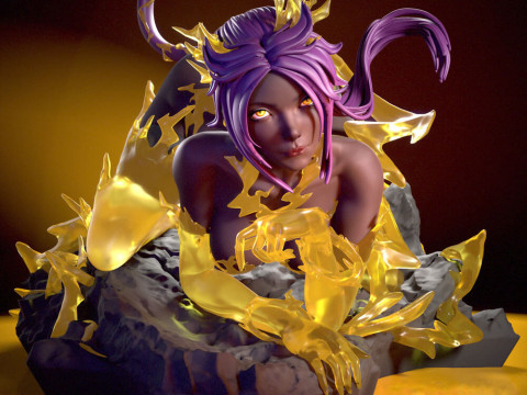 Yoruichi Shihoin - Bleach Modelo de Impressão 3D