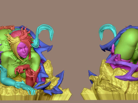 Yoruichi Shihoin - Bleach 3D Print Model