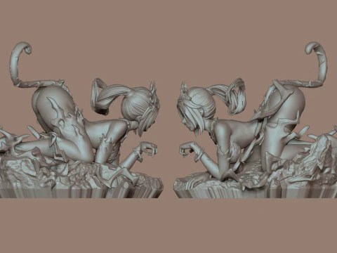 Yoruichi Shihoin - Bleach 3D Print Model
