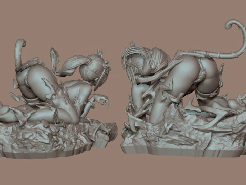 Yoruichi Shihoin - Bleach 3D Print Model