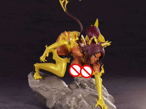 Yoruichi Shihouin God of Thunder 3D Baskı Modeli