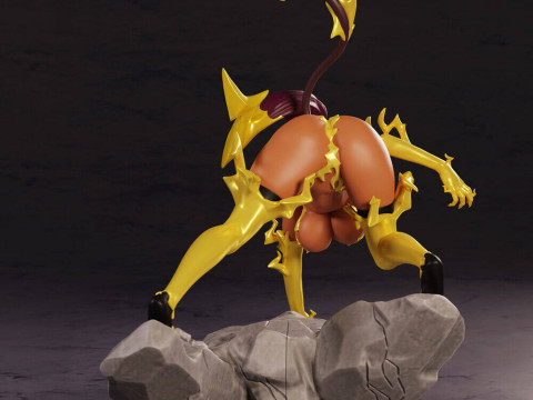 Yoruichi Shihouin God of Thunder 3D Baskı Modeli